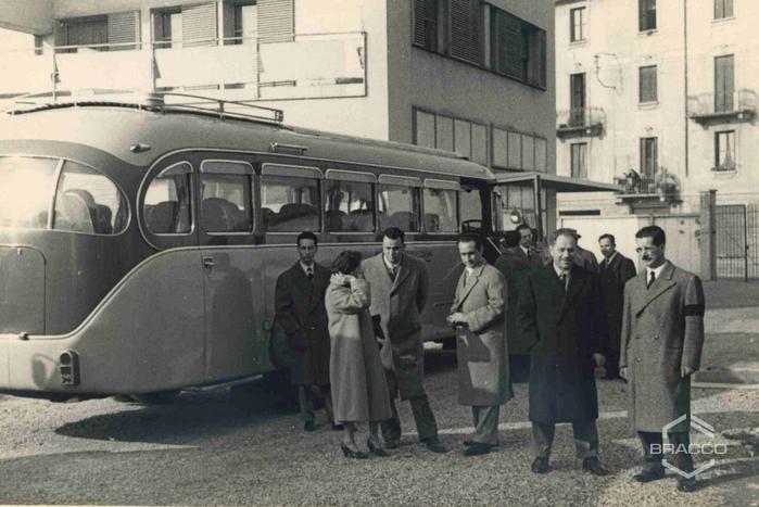 Celebrazioni del 25° anniversario della Bracco già Italmerck di Milano, 1927-1952