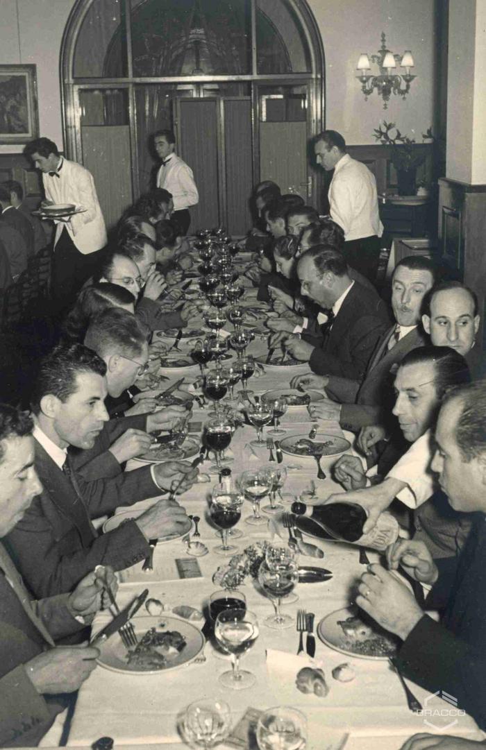Celebrazioni del 25° anniversario della Bracco già Italmerck di Milano, 1927-1952