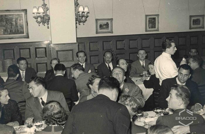Celebrazioni del 25° anniversario della Bracco già Italmerck di Milano, 1927-1952
