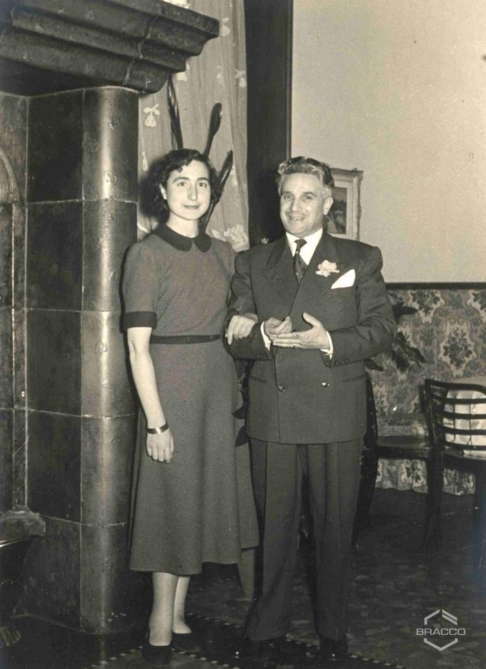Celebrazioni del 25° anniversario della Bracco già Italmerck di Milano, 1927-1952