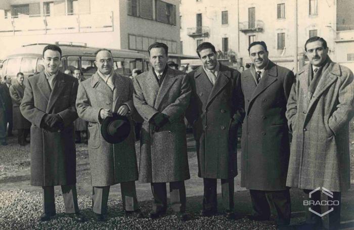 Celebrazioni del 25° anniversario della Bracco già Italmerck di Milano, 1927-1952