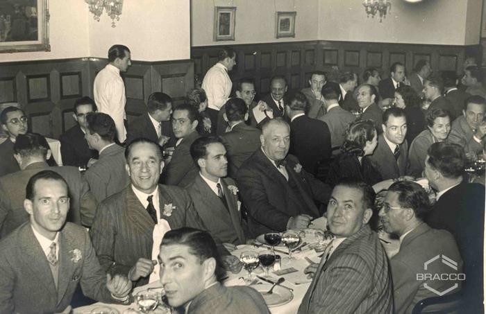 Celebrazioni del 25° anniversario della Bracco già Italmerck di Milano, 1927-1952