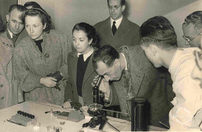 Celebrazioni del 25° anniversario della Bracco già Italmerck di Milano, 1927-1952