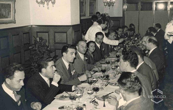 Celebrazioni del 25° anniversario della Bracco già Italmerck di Milano, 1927-1952