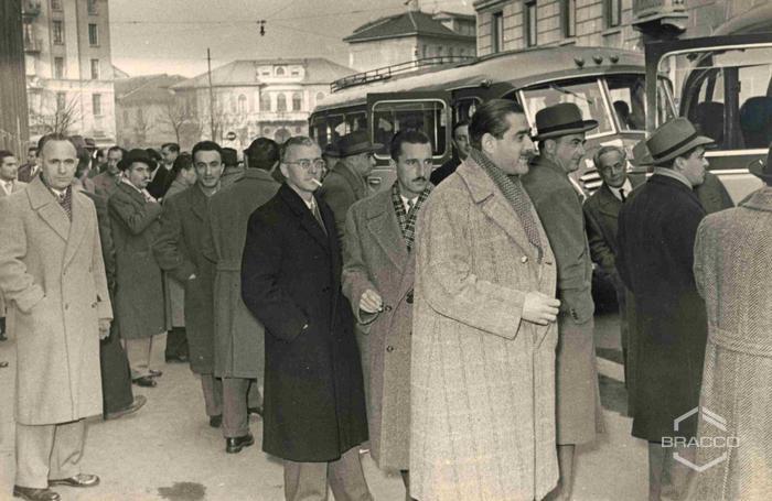 Celebrazioni del 25° anniversario della Bracco già Italmerck di Milano, 1927-1952
