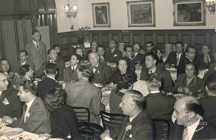 Celebrazioni del 25° anniversario della Bracco già Italmerck di Milano, 1927-1952