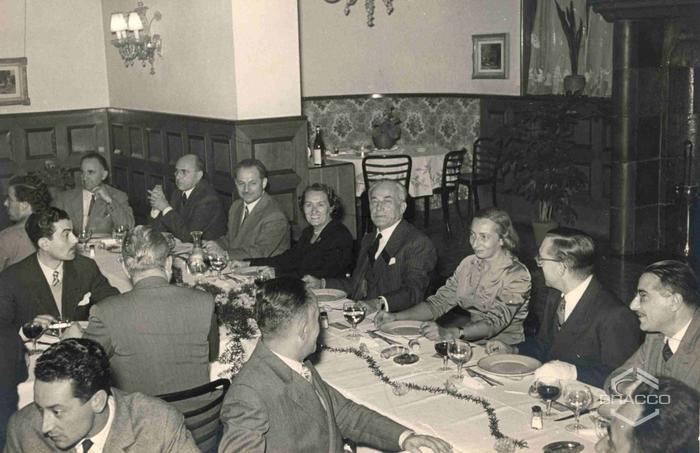 Celebrazioni del 25° anniversario della Bracco già Italmerck di Milano, 1927-1952
