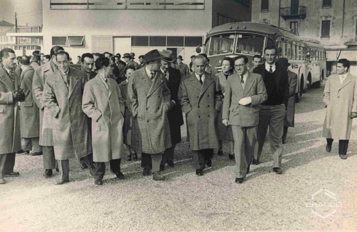 Celebrazioni del 25° anniversario della Bracco già Italmerck di Milano, 1927-1952
