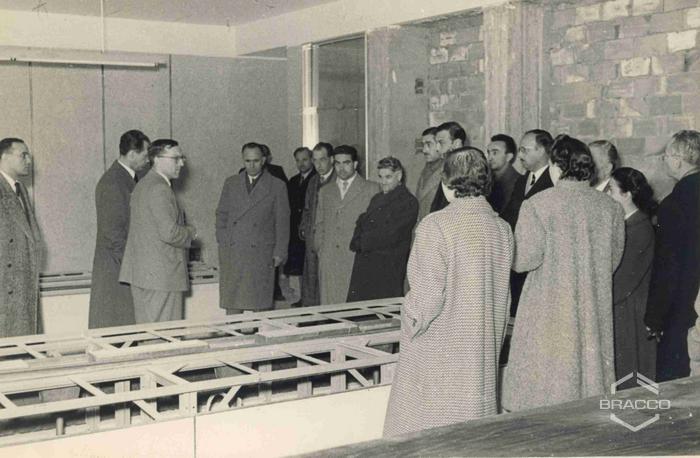 Celebrazioni del 25° anniversario della Bracco già Italmerck di Milano, 1927-1952