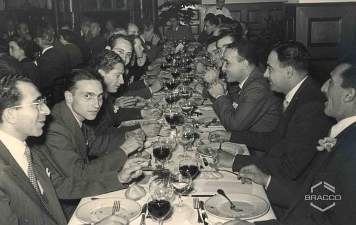 Celebrazioni del 25° anniversario della Bracco già Italmerck di Milano, 1927-1952
