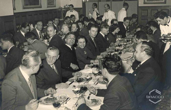 Celebrazioni del 25° anniversario della Bracco già Italmerck di Milano, 1927-1952