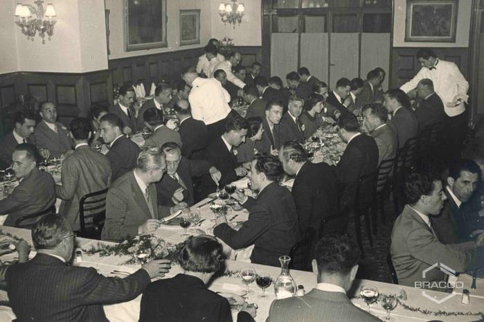 Celebrazioni del 25° anniversario della Bracco già Italmerck di Milano, 1927-1952