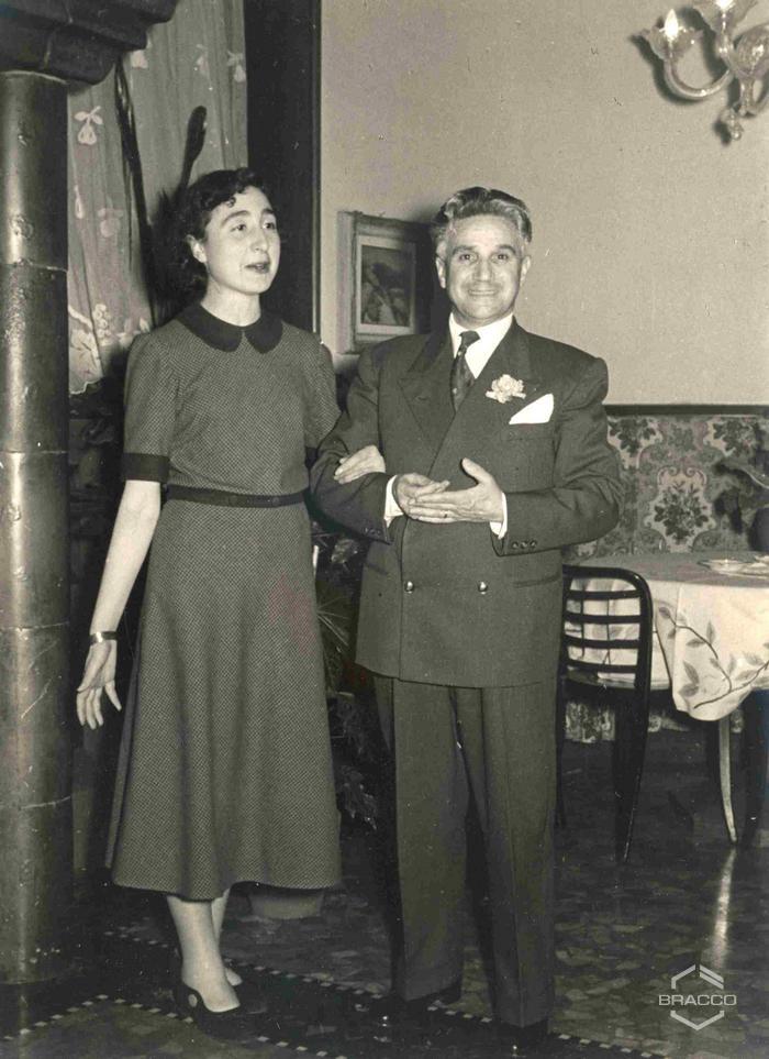 Celebrazioni del 25° anniversario della Bracco già Italmerck di Milano, 1927-1952