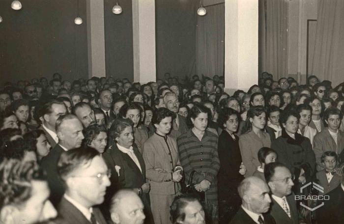 Celebrazioni del 25° anniversario della Bracco già Italmerck di Milano, 1952