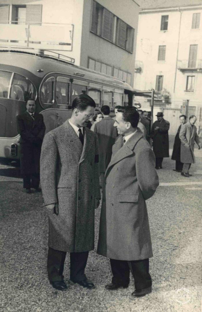 Celebrazioni del 25° anniversario della Bracco già Italmerck di Milano, 1927-1952