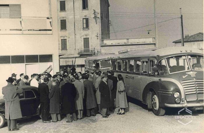 Celebrazioni del 25° anniversario della Bracco già Italmerck di Milano, 1927-1952