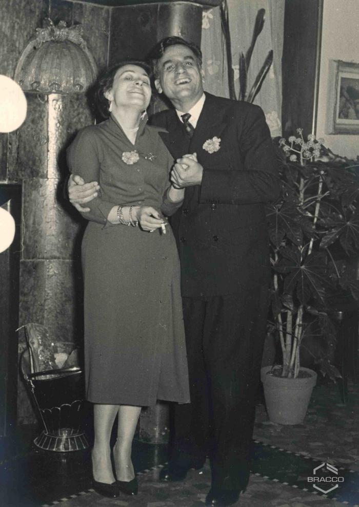 Celebrazioni del 25° anniversario della Bracco già Italmerck di Milano, 1927-1952