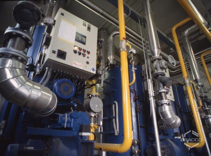 Centrale termica dello stabilimento Fructamine, anni '90