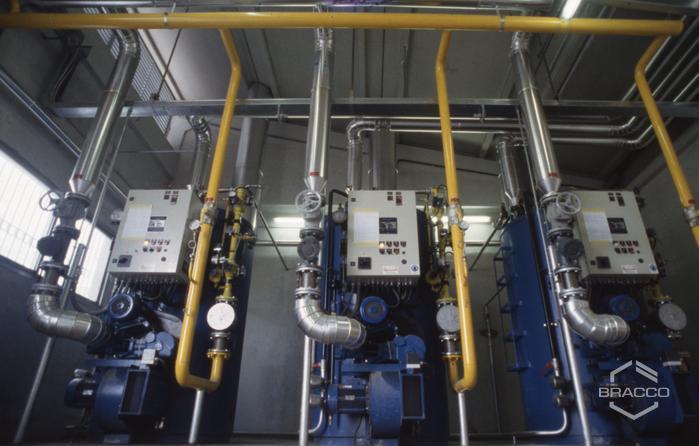 Centrale termica dello stabilimento Fructamine, anni '90