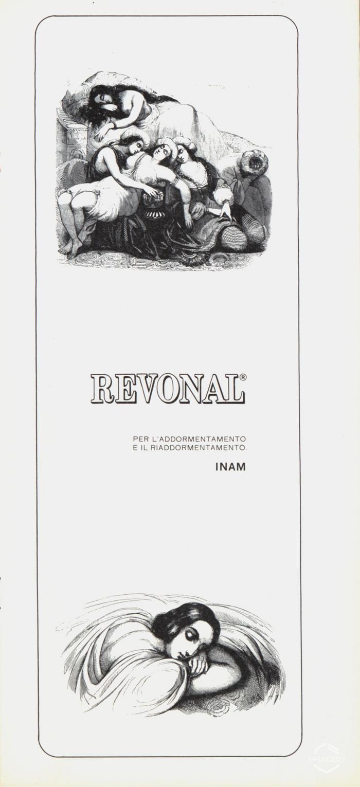 Pubblicità del "Renoval" per l'addormentamento e il riaddormentamento, marzo 1968