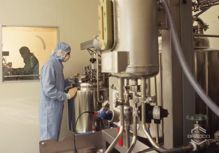 Laboratorio di ricerca del sito Bracco-Sintetica di Battelle (Carouge, Ginevra), 1993