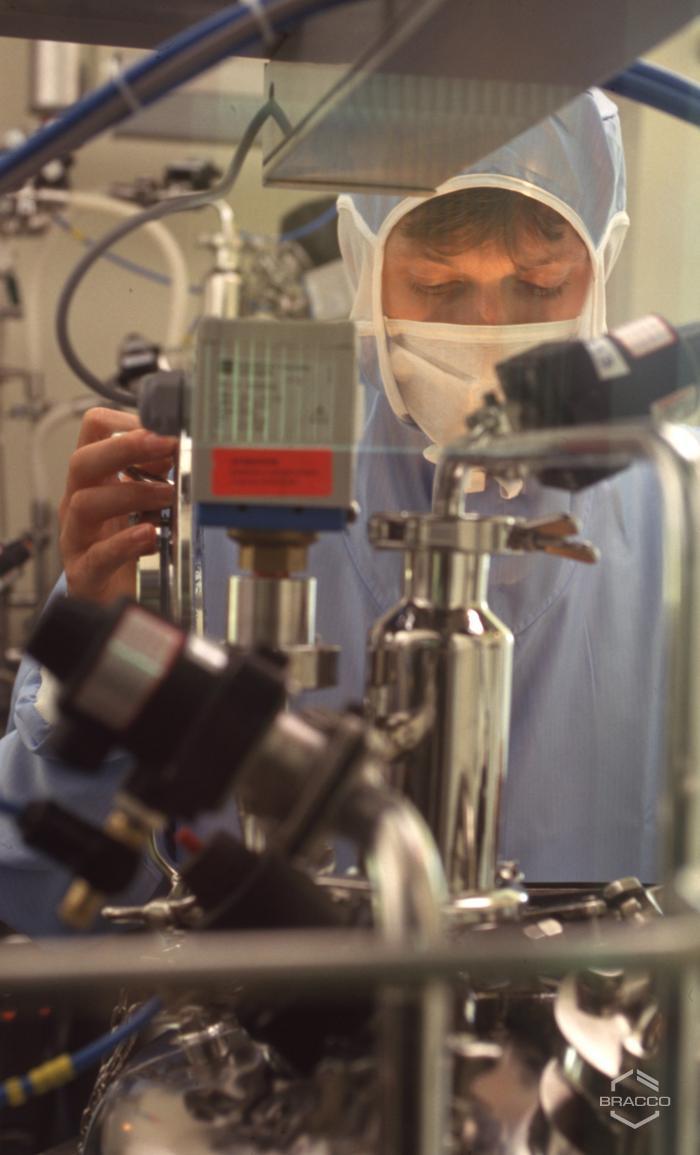 Laboratorio di ricerca del sito Bracco-Sintetica di Battelle (Carouge, Ginevra), 1993