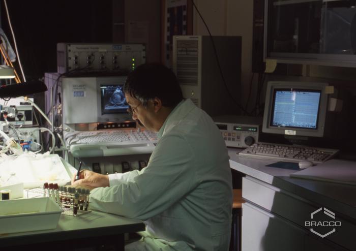 Laboratorio di ricerca del sito Bracco-Sintetica di Battelle (Carouge, Ginevra), 1993