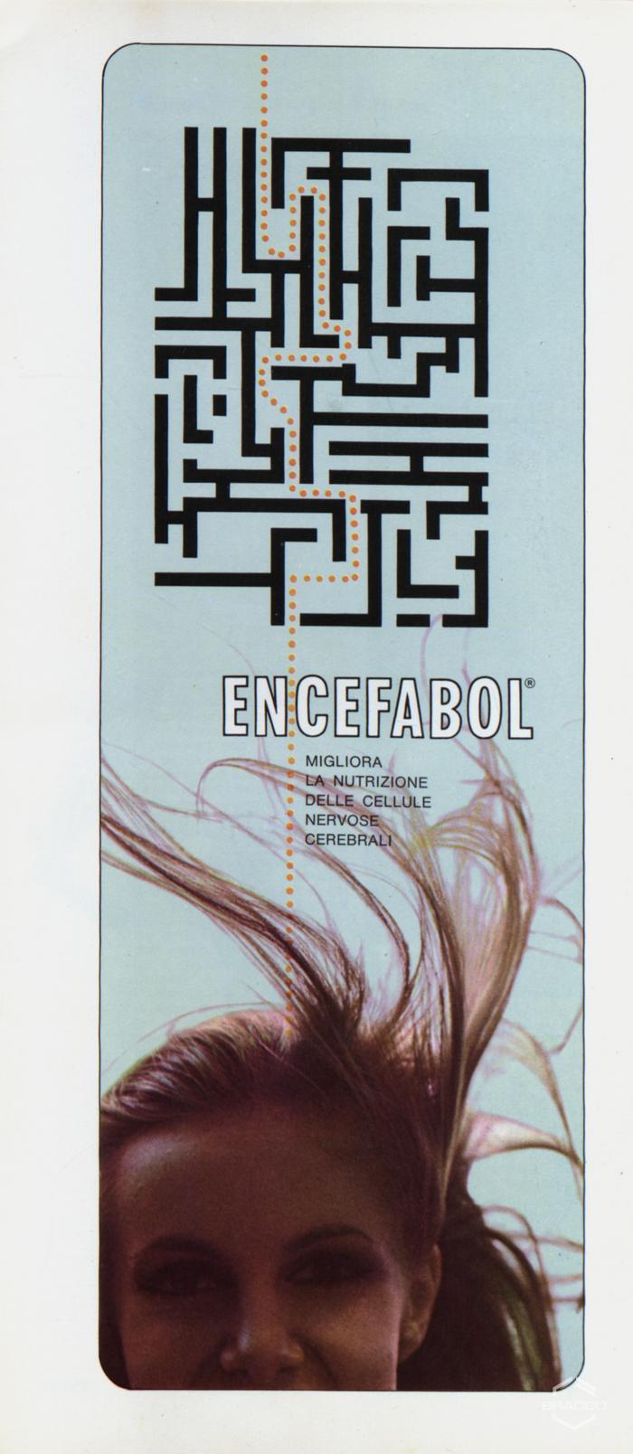 Pubblicità del farmaco "Encefabol", settembre 1968