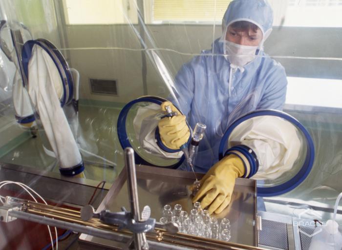 Laboratorio di ricerca del sito Bracco-Sintetica di Battelle (Carouge, Ginevra), 1993