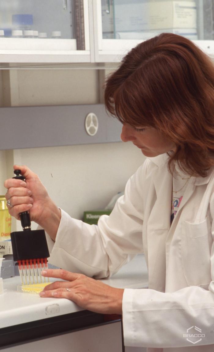 Laboratorio di ricerca del sito Bracco-Sintetica di Battelle (Carouge, Ginevra), 1993