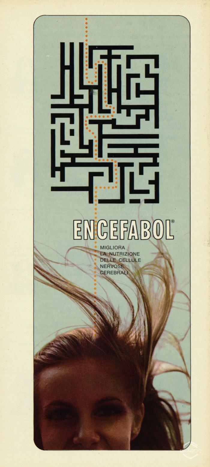 Pubblicità del farmaco "Encefabol", ottobre 1968
