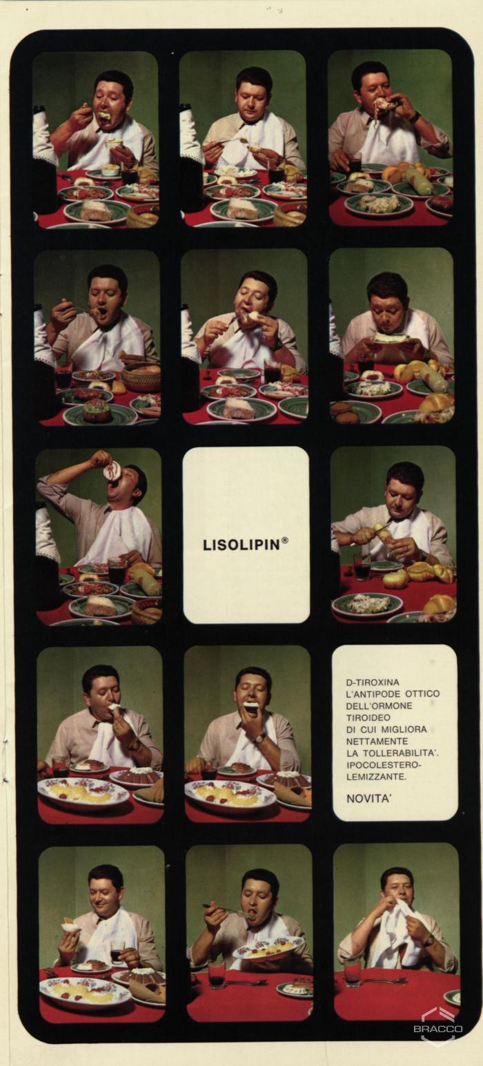 Pubblicità del "Lisolipin", settembre 1969
