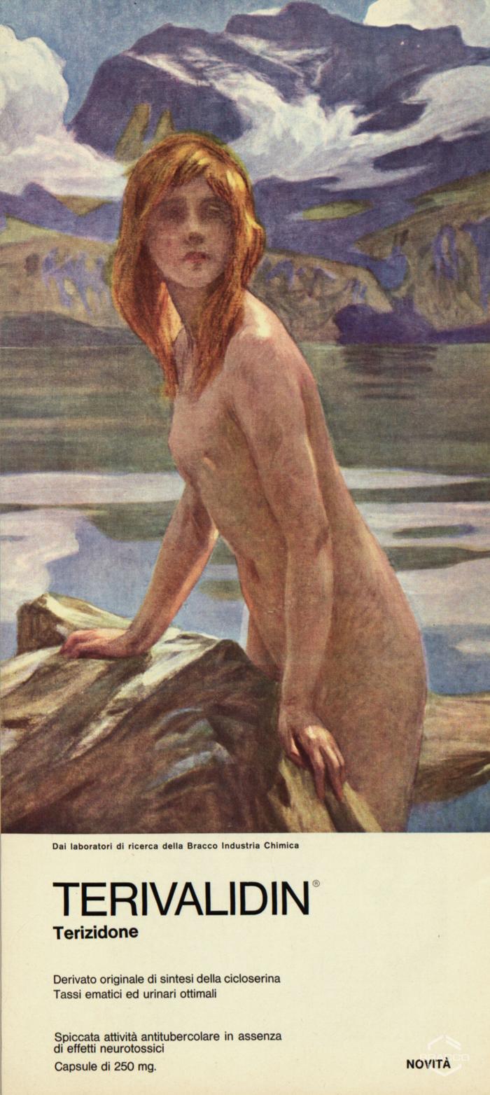 Pubblicità del "Terivalidin", aprile 1970