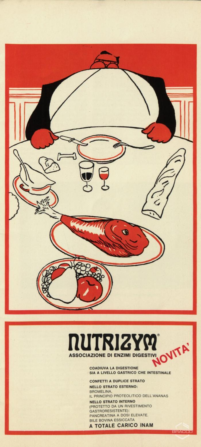 Pubblicità del "Nutrizym", agosto 1970