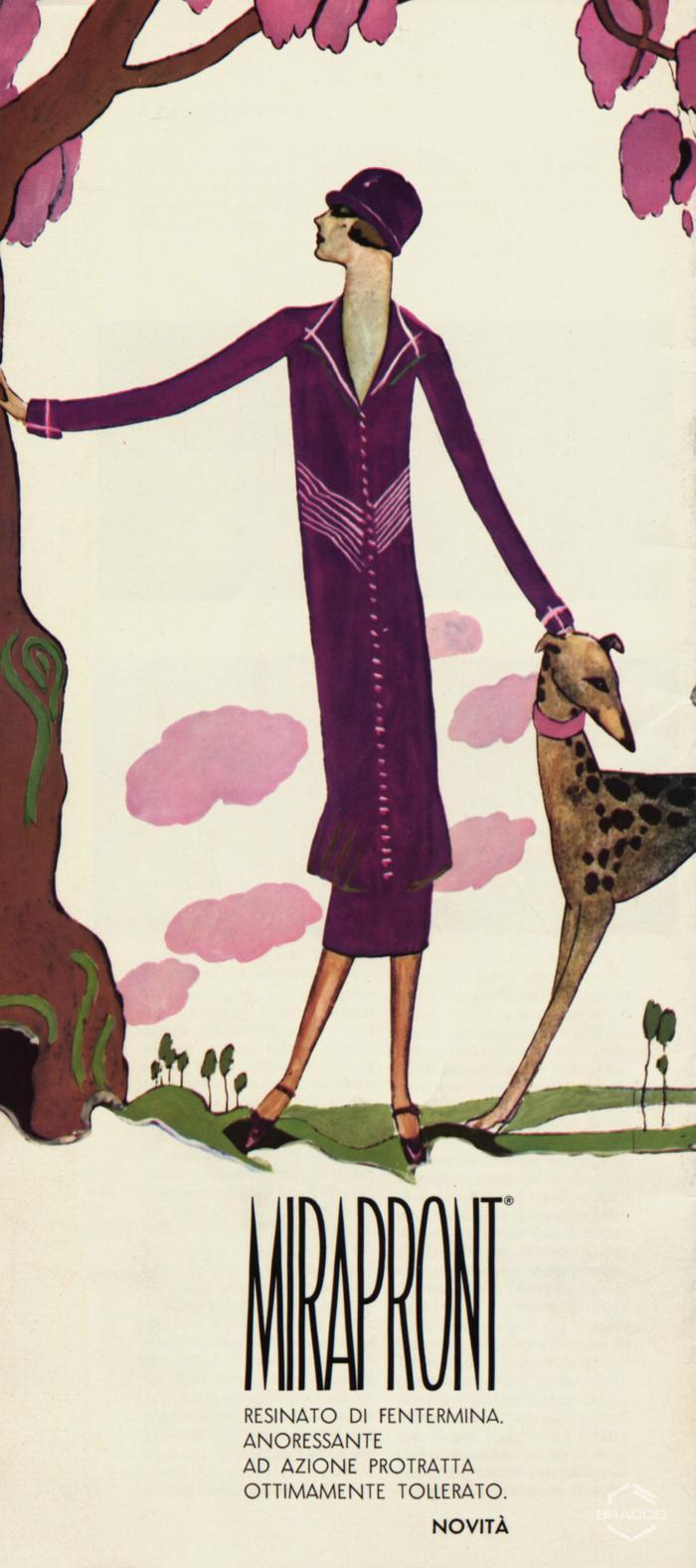 Pubblicità del "Mirapront", settembre 1969