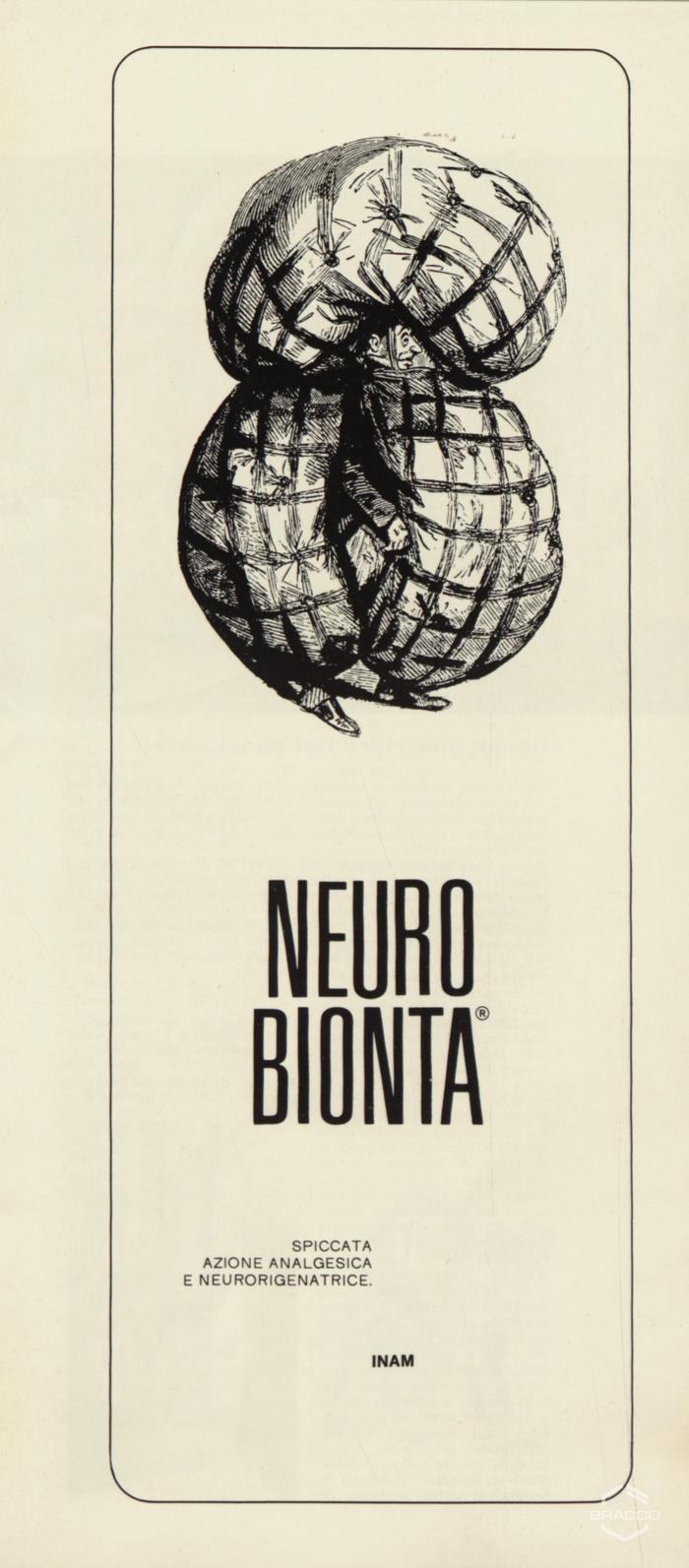Pubblicità del "Neurobionta", settembre 1969
