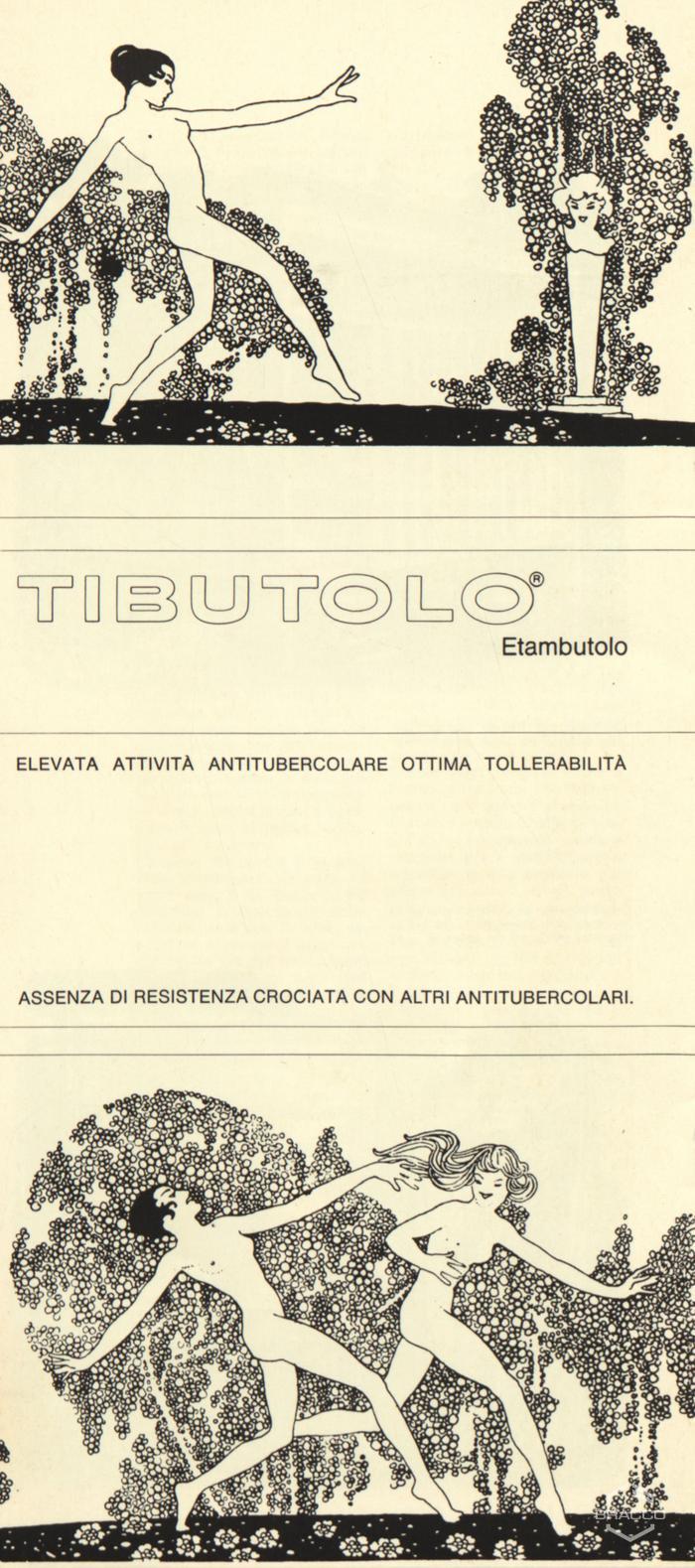 Pubblicità del farmaco "Tibutolo", settembre 1969