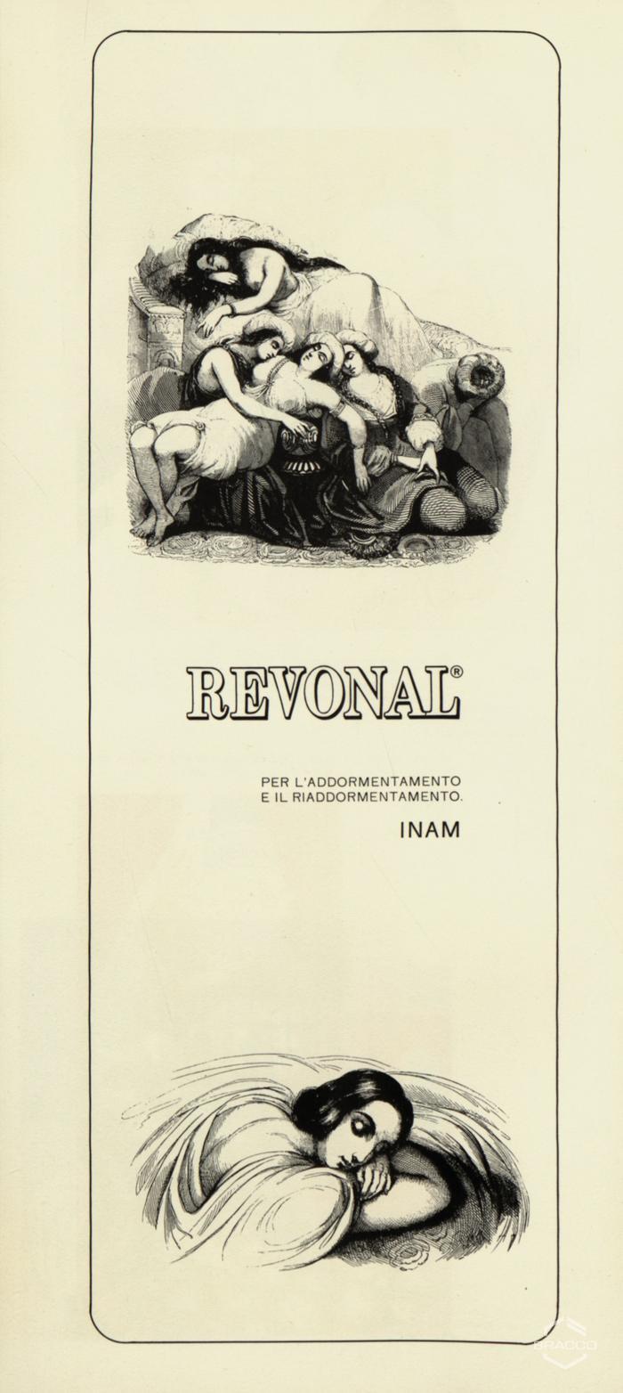 Pubblicità del "Revonal", maggio 1969