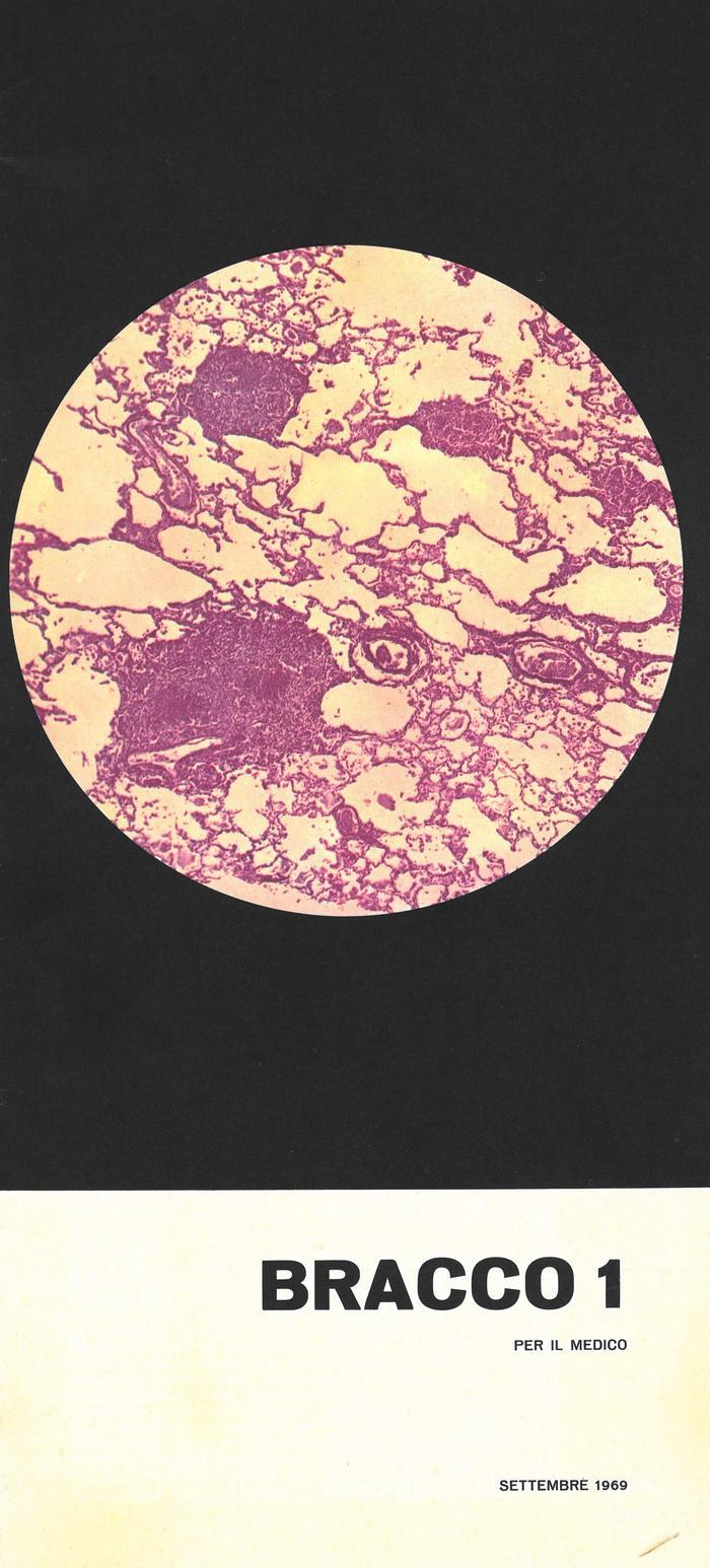 Copertina del "Bracco 1 per il medico", settembre 1969