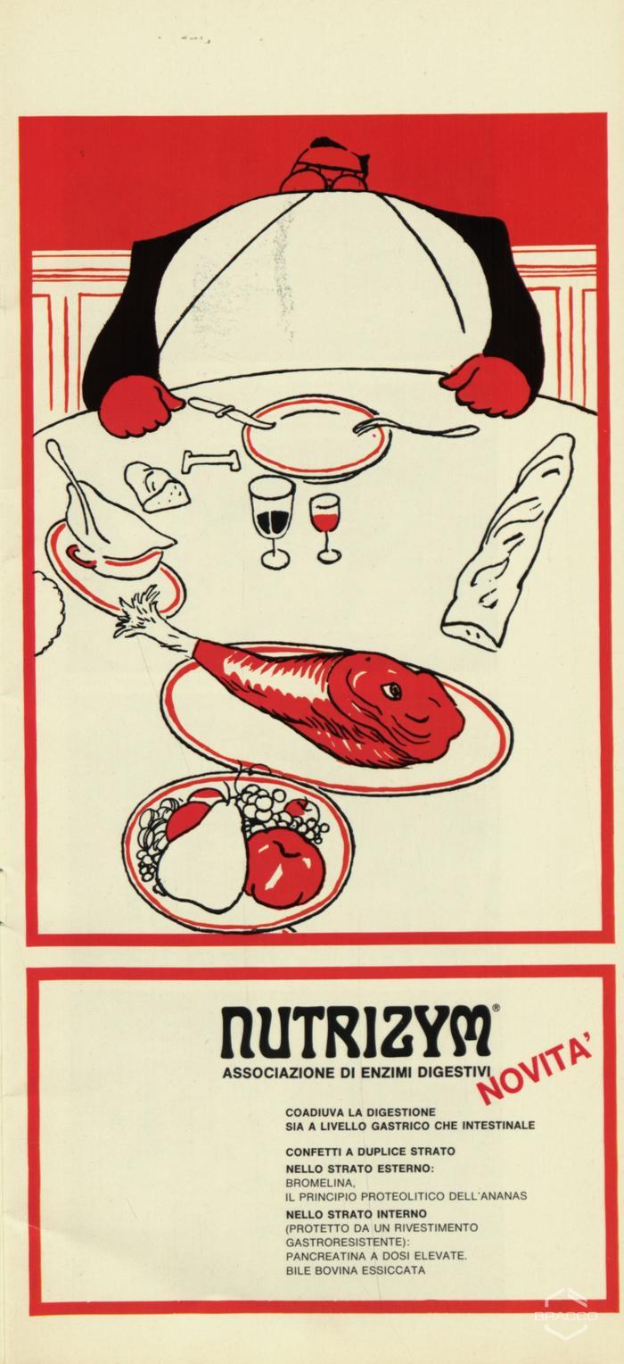Pubblicità del "Nutrizym", dicembre 1970