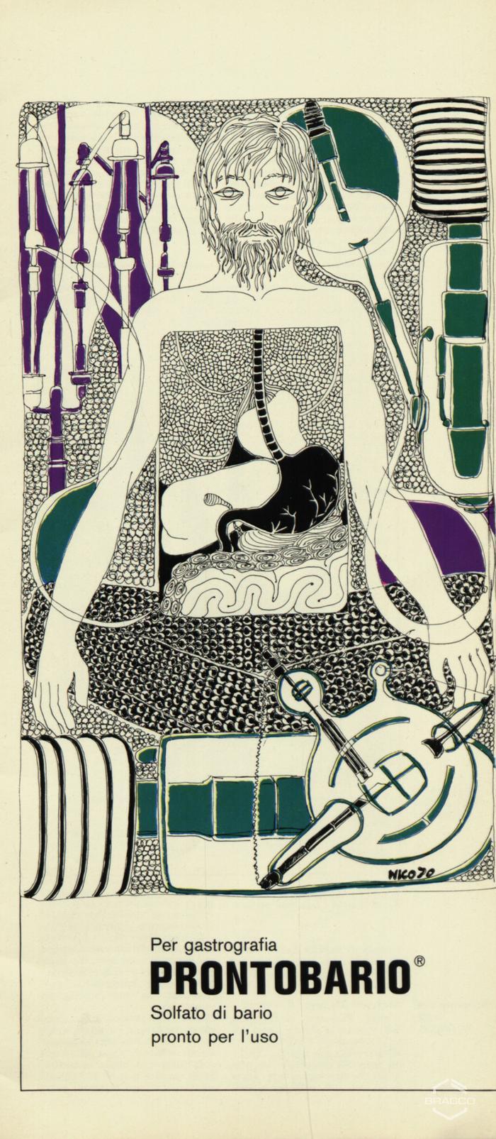 Pubblicità del "Prontobario", dicembre 1970